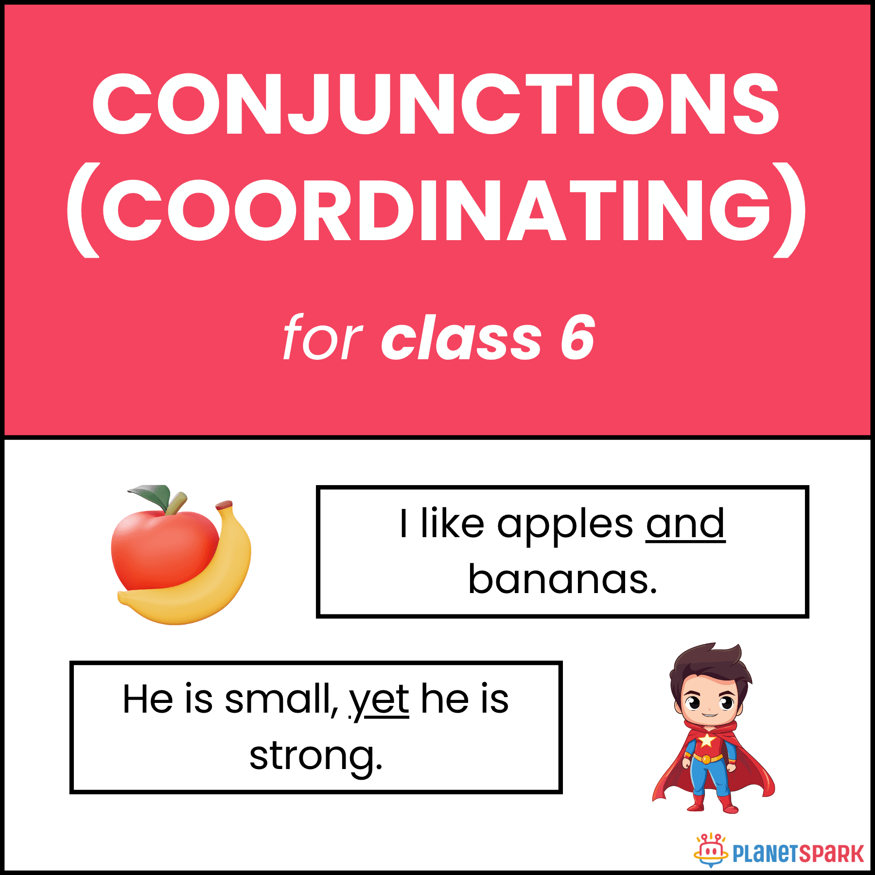 Class 6 Grammar Worksheet On Coordinating Conjunctions FANBOYS And Beyond PlanetSpark Class 6 Grammar Worksheet On Coordinating Conjunctions FANBOYS And Beyond PlanetSpark