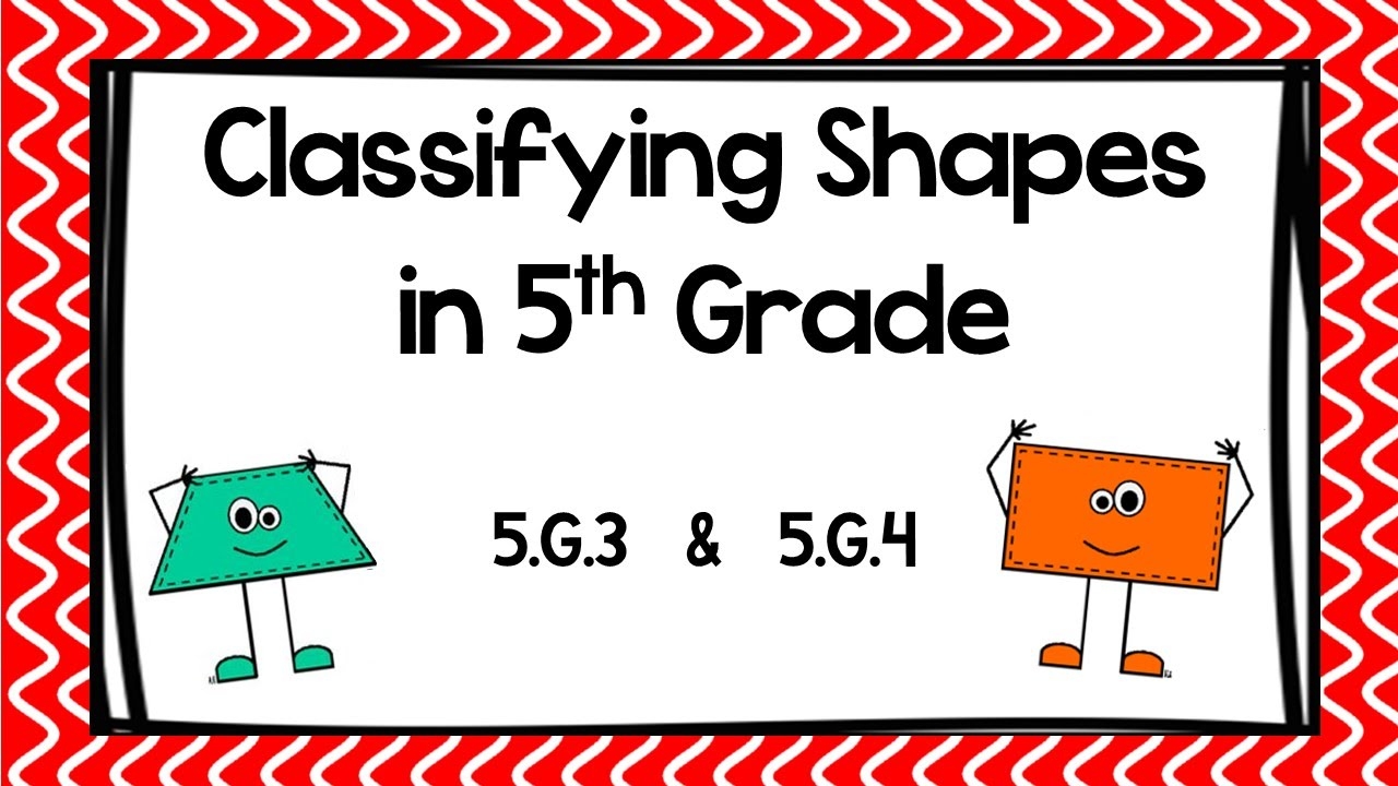 Classifying Shapes In 5th Grade YouTube
