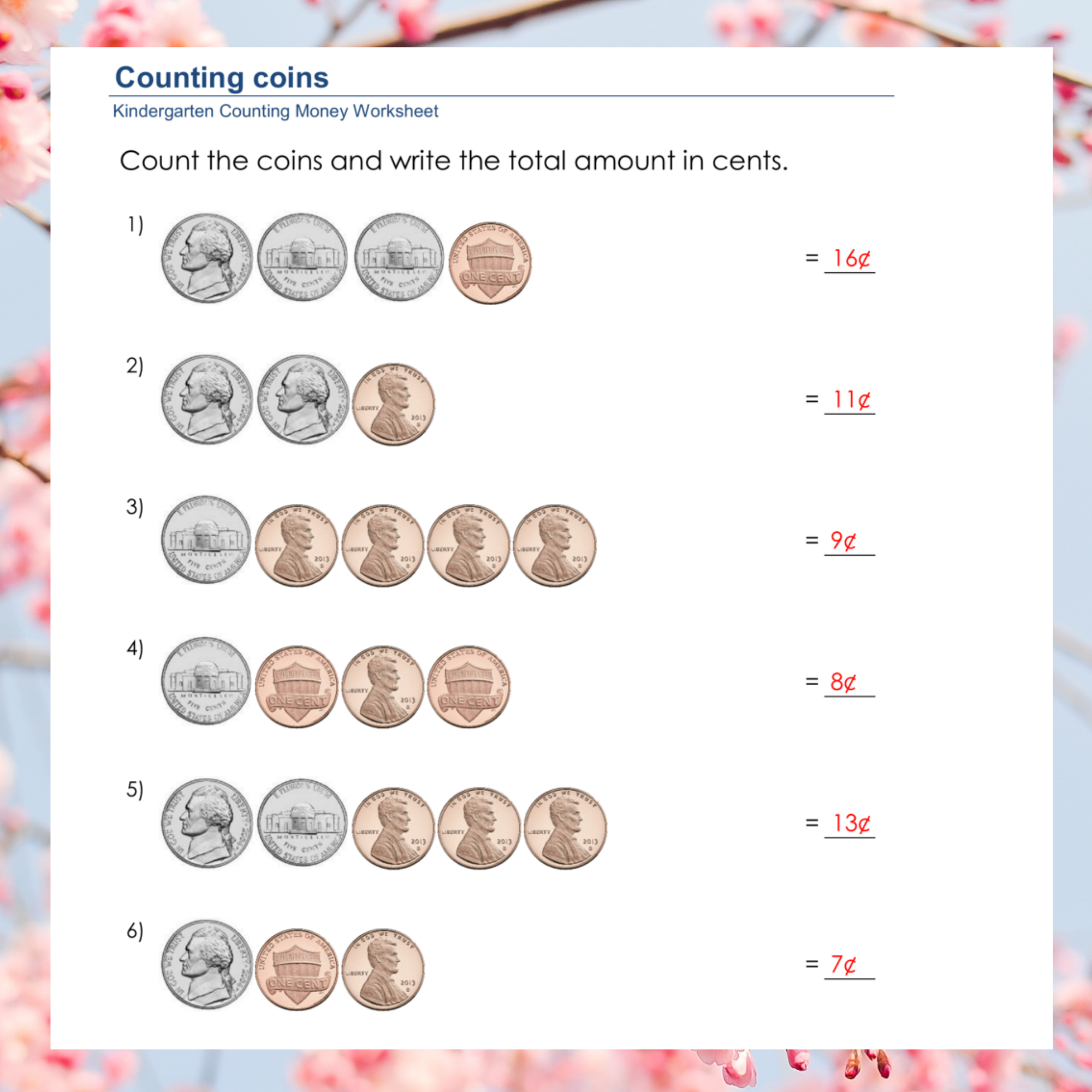 Coin Counting Adventures Kindergarten Worksheets For Mastering Money Skills Made By Teachers Coin Counting Adventures Kindergarten Worksheets For Mastering Money Skills Made By Teachers