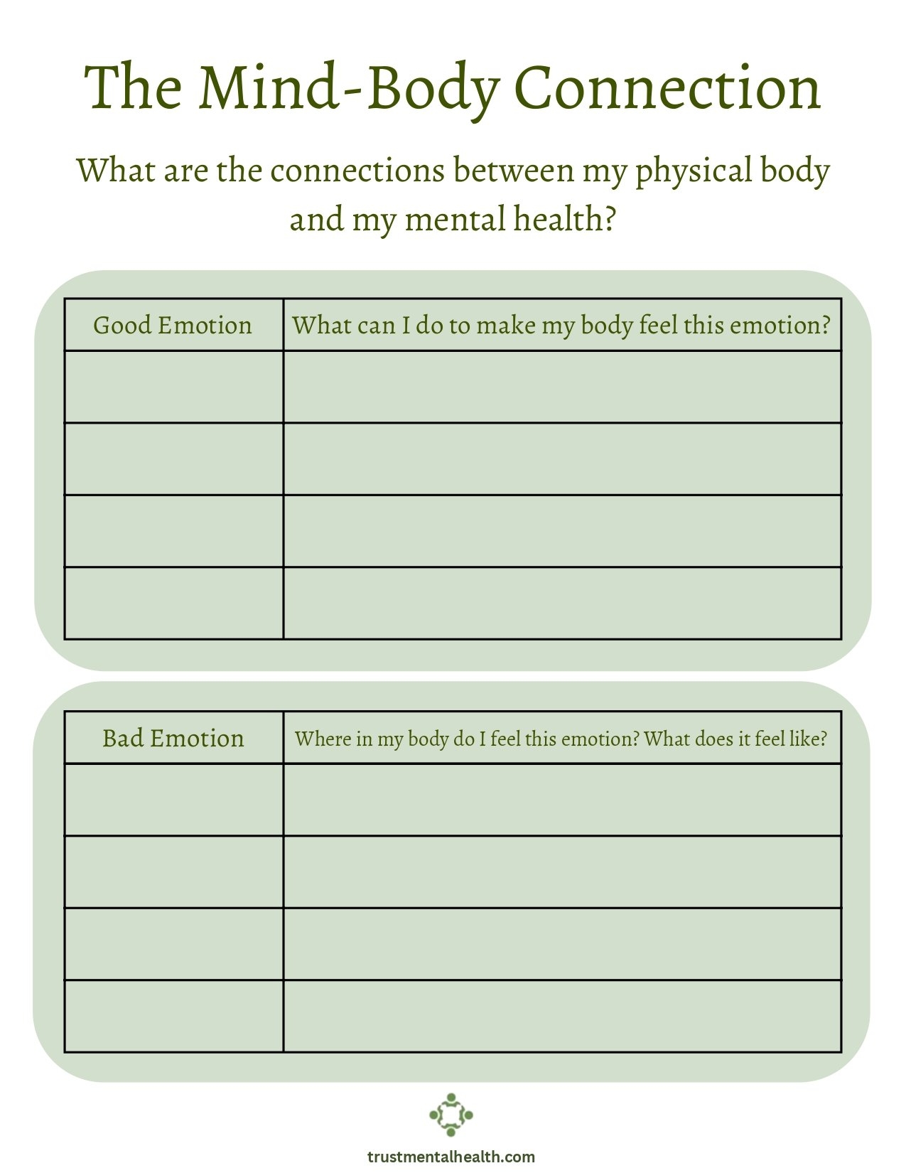 Coping Strategies Worksheets Trust Mental Health Coping Strategies Worksheets Trust Mental Health