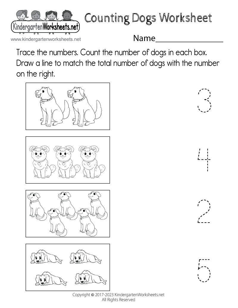 Preschool Math Worksheets Free Printable