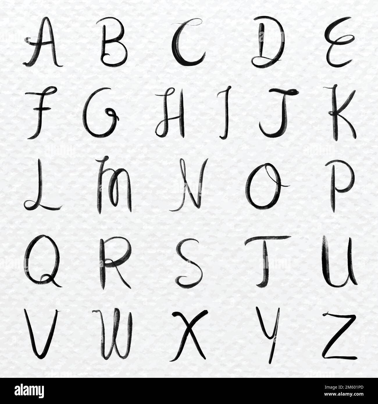 Cursive Capital Alphabet Set Vector Calligraphy Font Stock Vector Image Art Alamy Cursive Capital Alphabet Set Vector Calligraphy Font Stock Vector Image Art Alamy