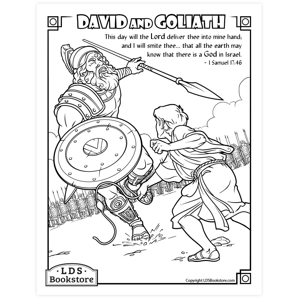 Free Printable David And Goliath Worksheets