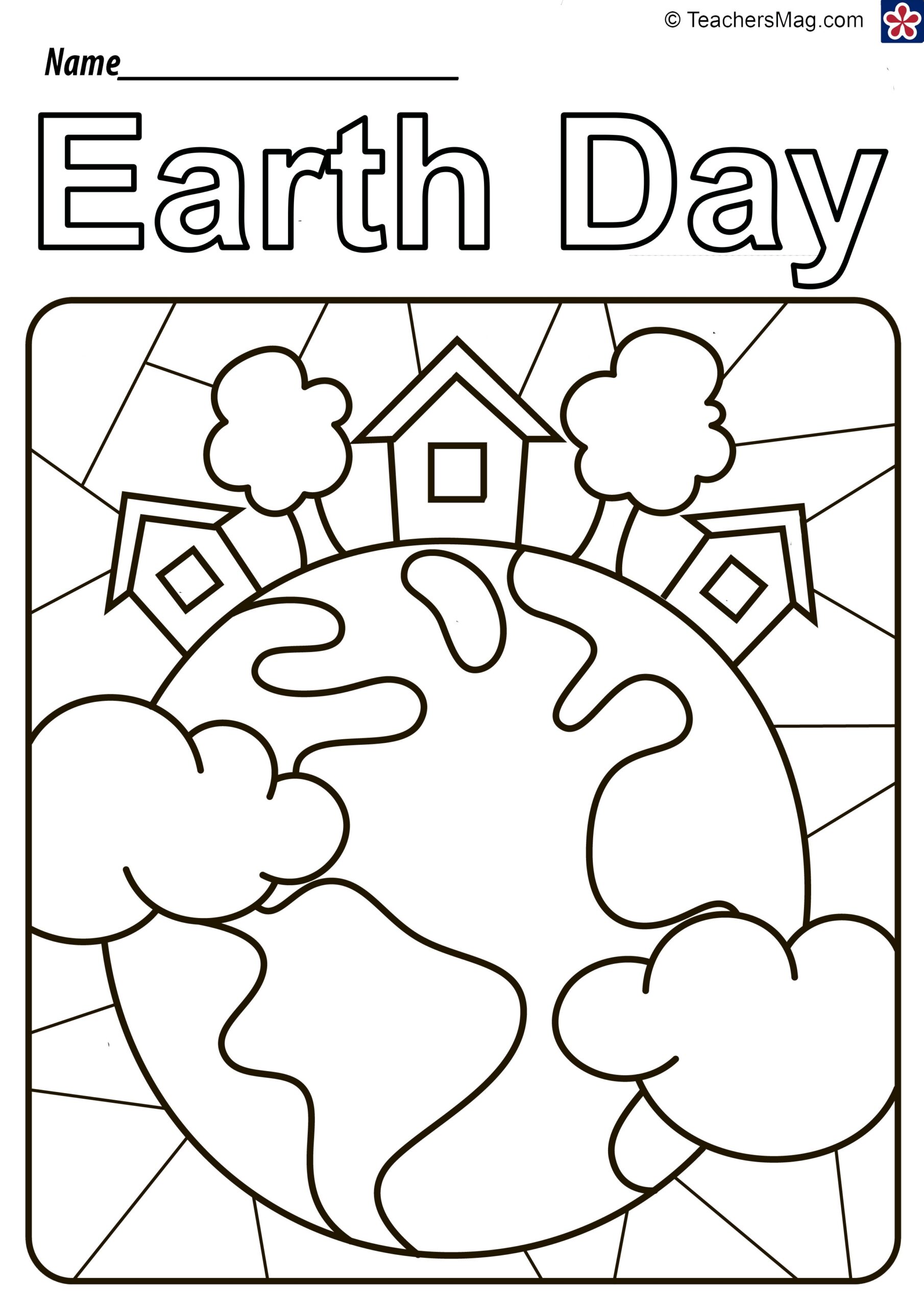 Earth Day Color By Number TeachersMag Earth Day Color By Number TeachersMag