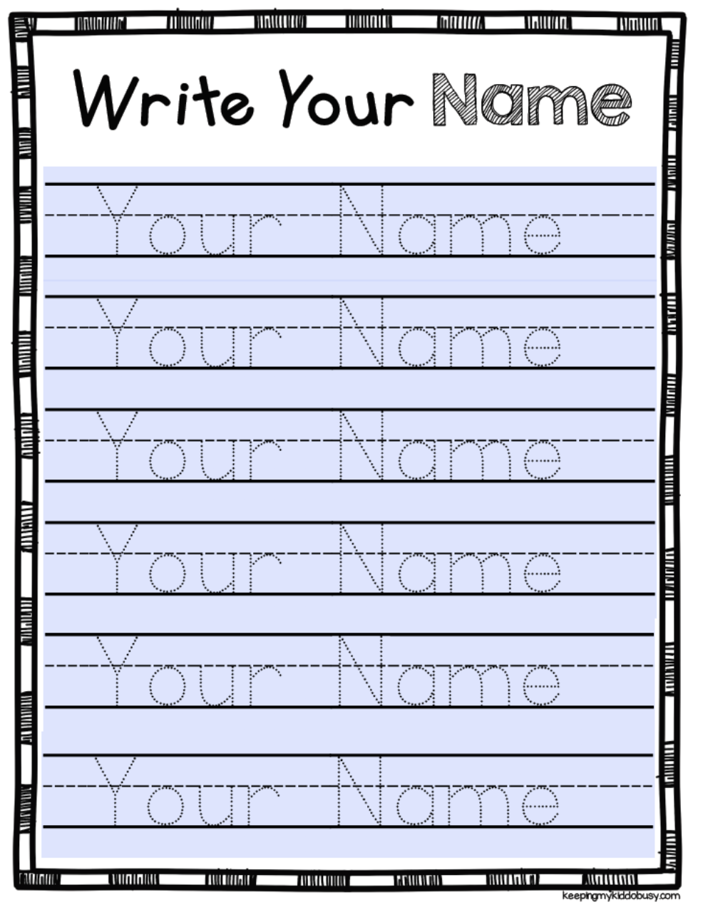 printable name practice worksheets printable name practice worksheets