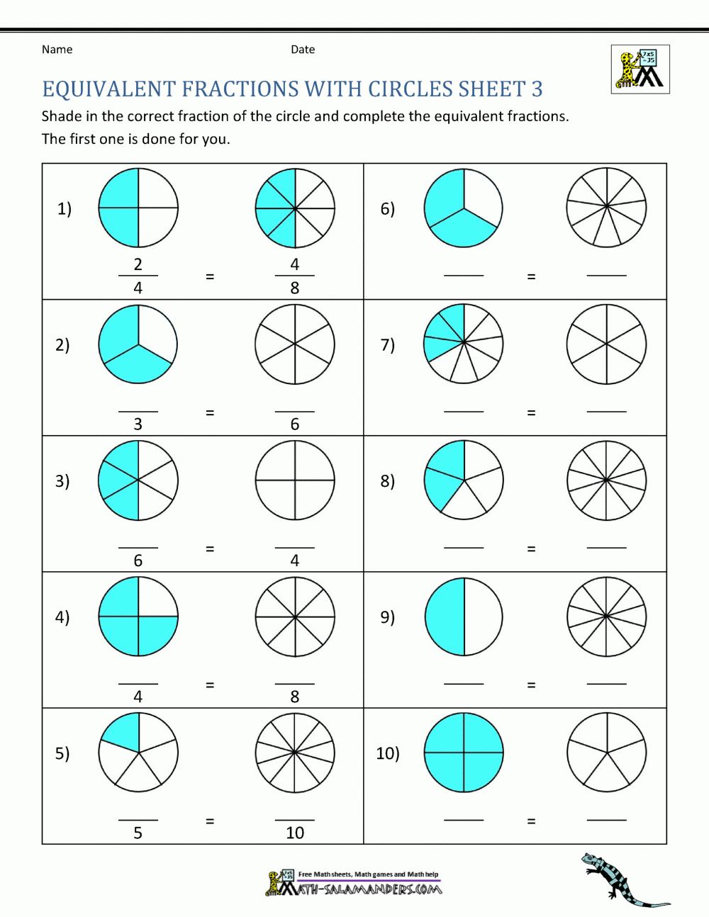 fraction that is equivalent to 2/3