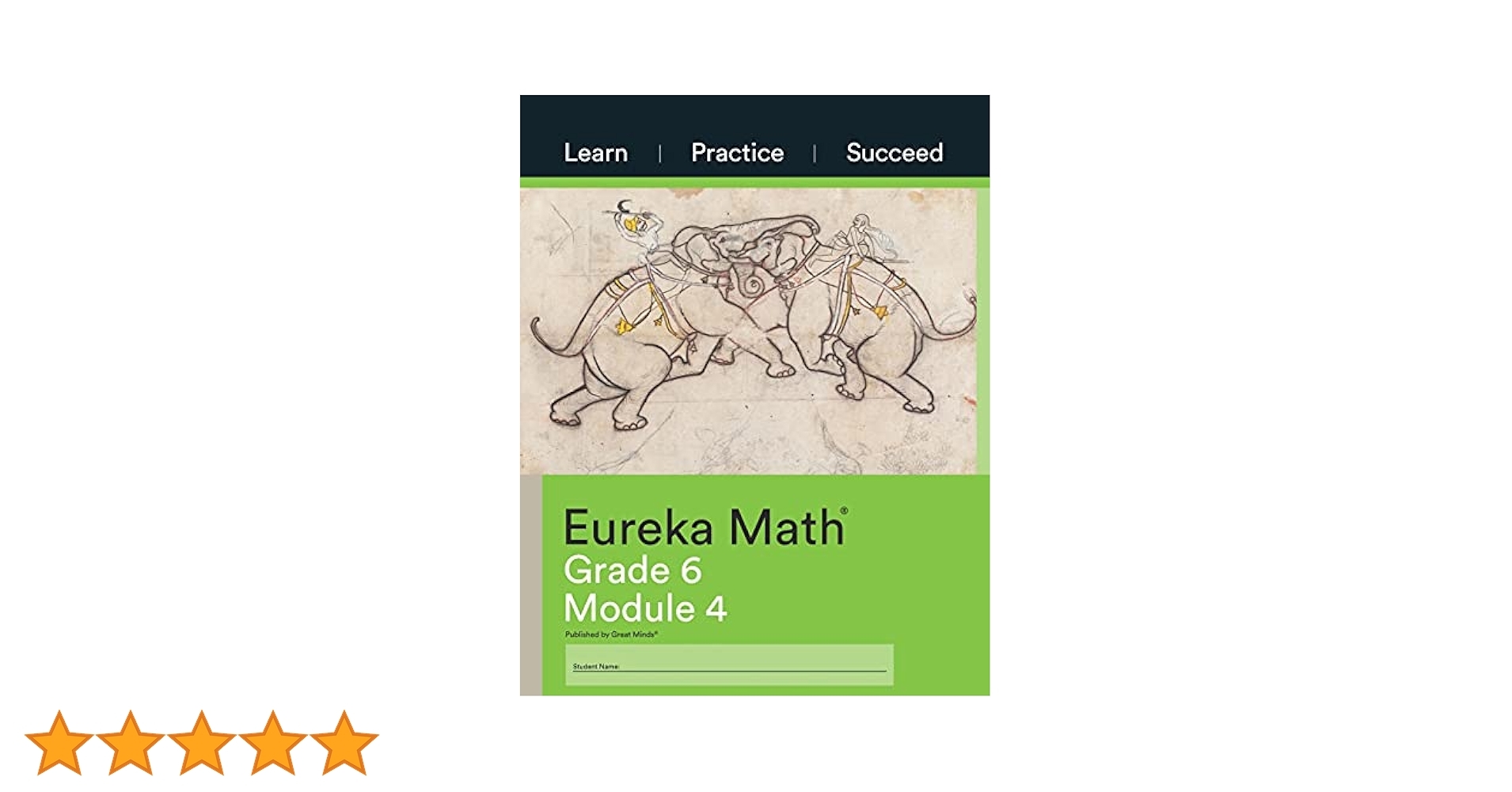 Eureka Math Grade 6 Learn Practice Succeed Workbook 4 Module 4 Great Minds Amazon se Books