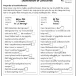 Examination Of Conscience For Kids To Use Before Confession Etsy