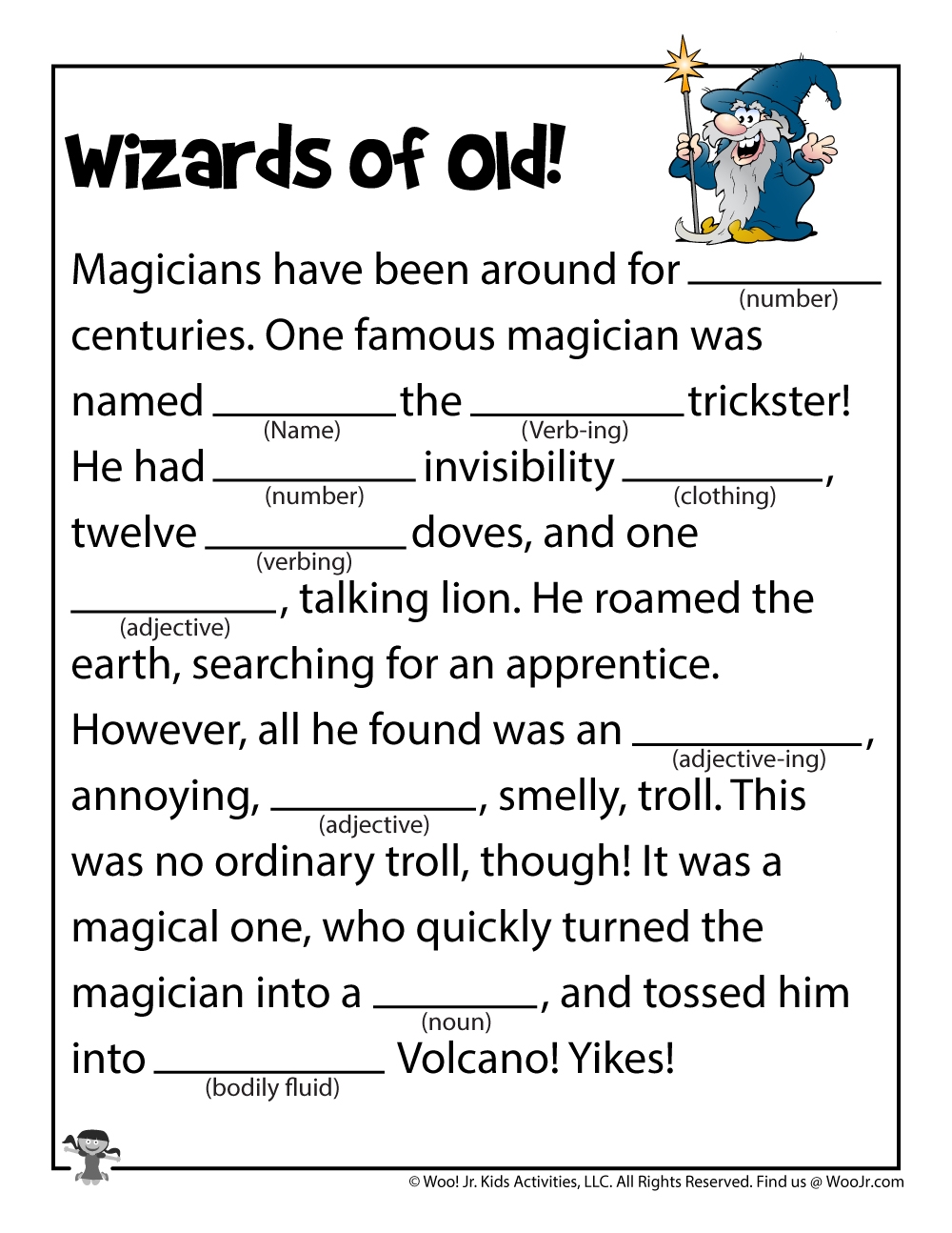 Fairy Tales Ad Libs For Kids Woo Jr Kids Activities Worksheets Library Fairy Tales Ad Libs For Kids Woo Jr Kids Activities Worksheets Library