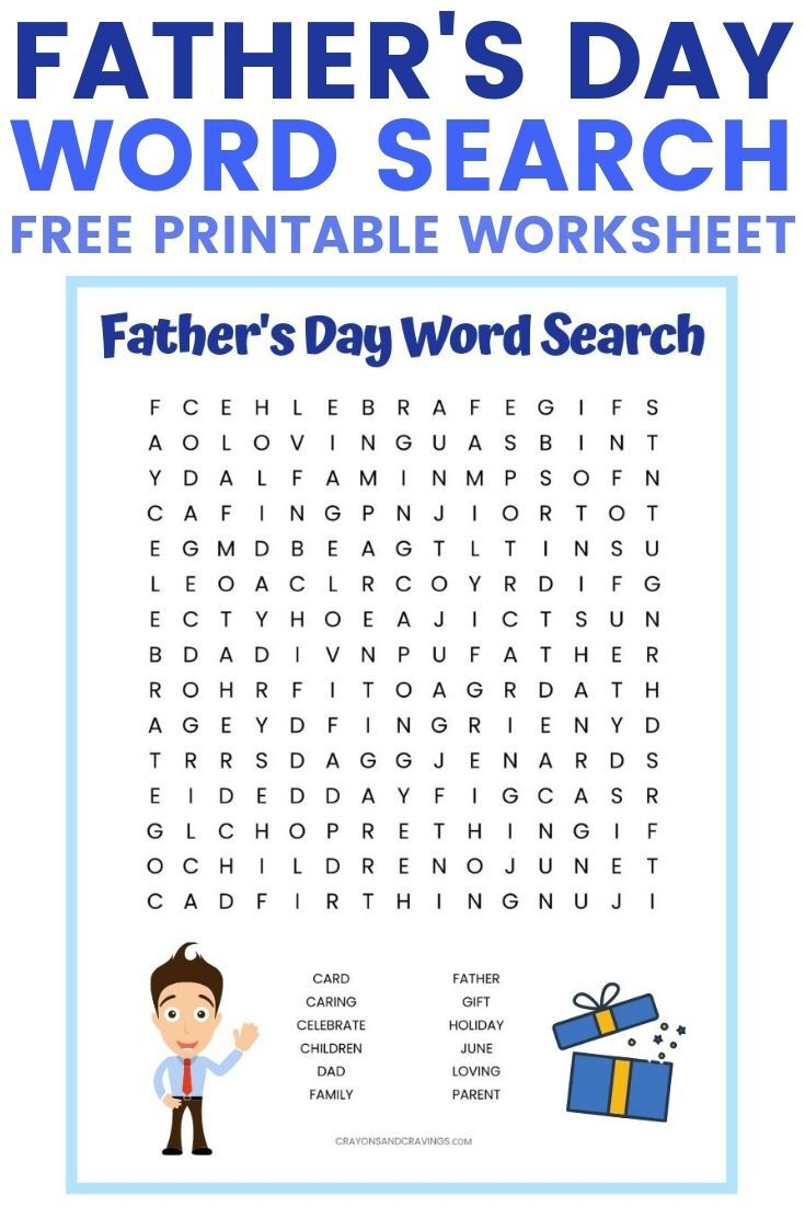 Father’s Day Word Search
