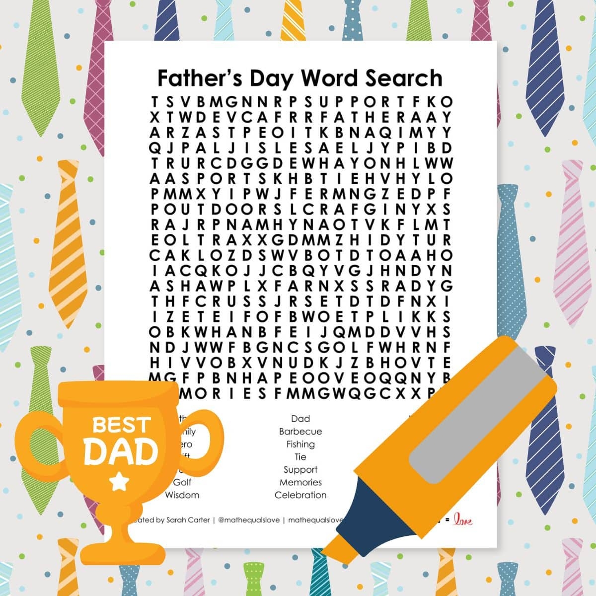 Father s Day Word Search Puzzle Free PDF Father s Day Word Search Puzzle Free PDF