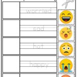 Feelings And Emotions Cut And Paste Worksheet For Children And ESL Students Free PDF Download Ezpzlearn