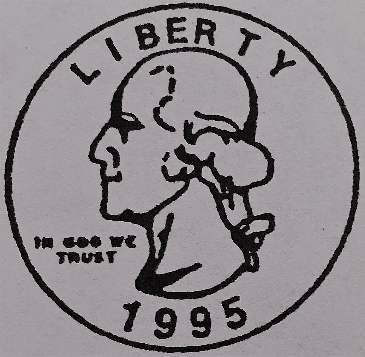 File Quarter Coin Drawing jpg Wikimedia Commons