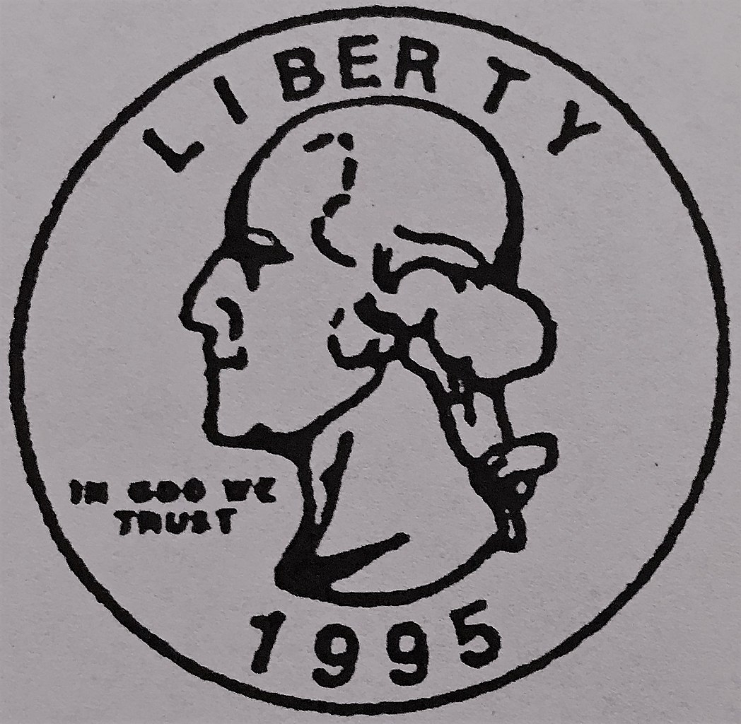 Drawing Of A Quarter