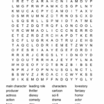 Film Word Search WordMint