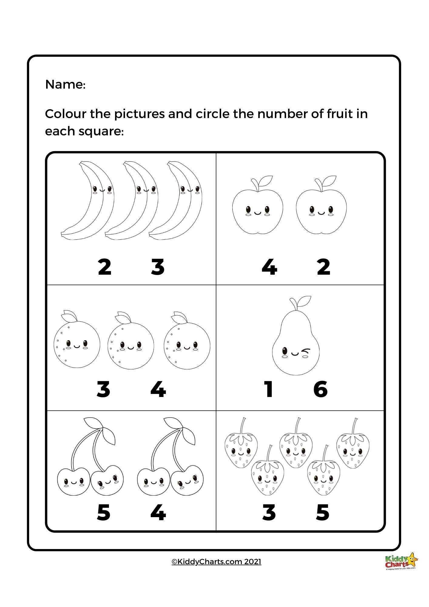 Math Worksheet For Preschoolers