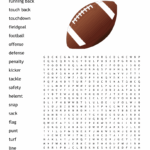 Football Word Search WordMint