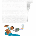 Force Motion Word Search WordMint