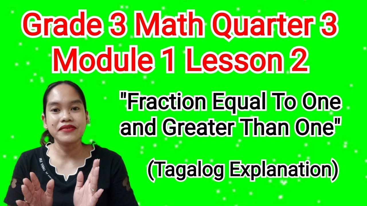 fraction equal to one