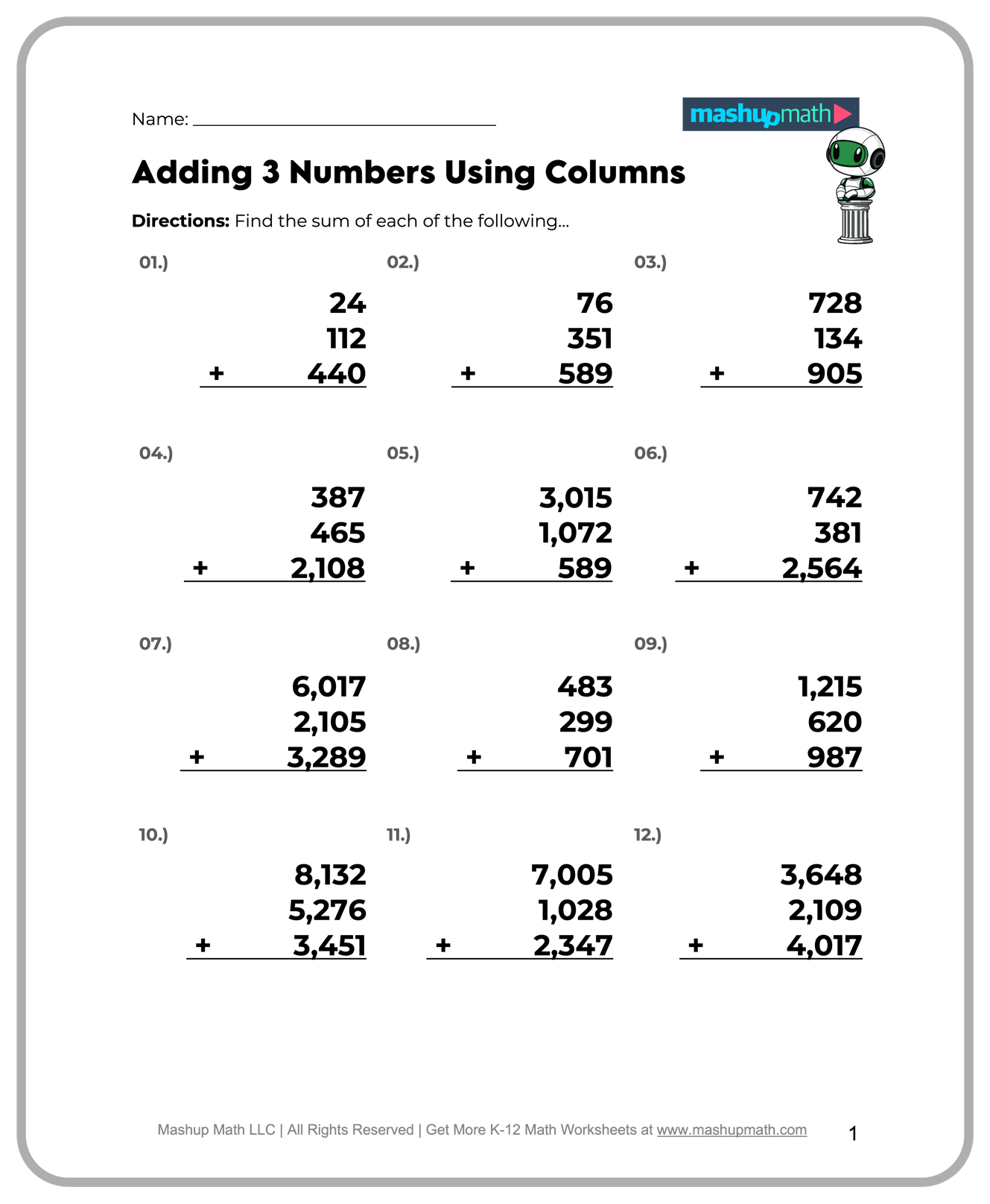 Free Printable Worksheets For 5th Grade