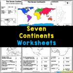 FREE 7 Continents And Oceans Printable Pdf Worksheets Set 2