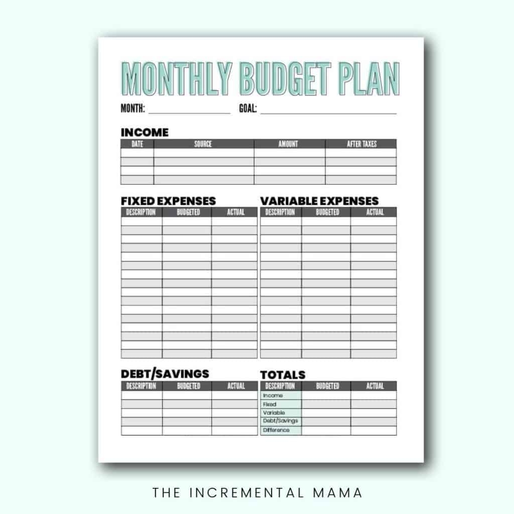 basic budget worksheet printable basic budget worksheet printable