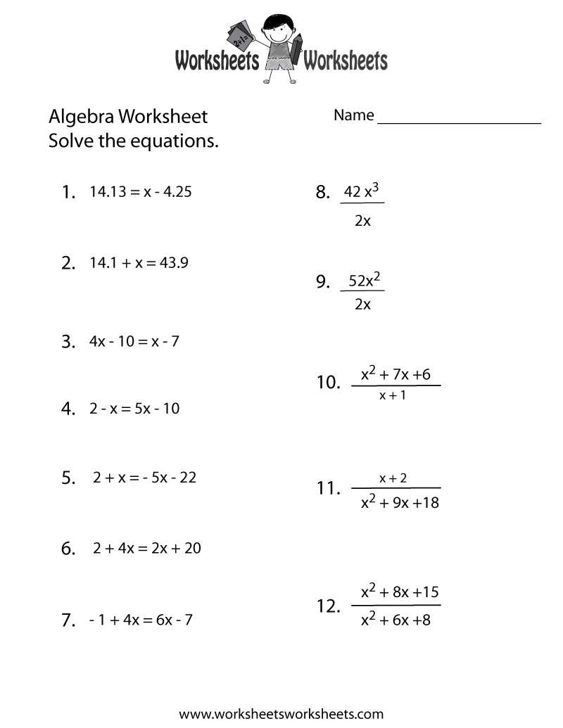 Free Classroom Materials GED Worksheets Library