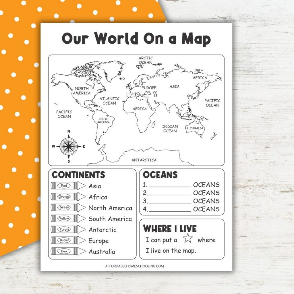 free printable continents and oceans worksheet free printable continents and oceans worksheet