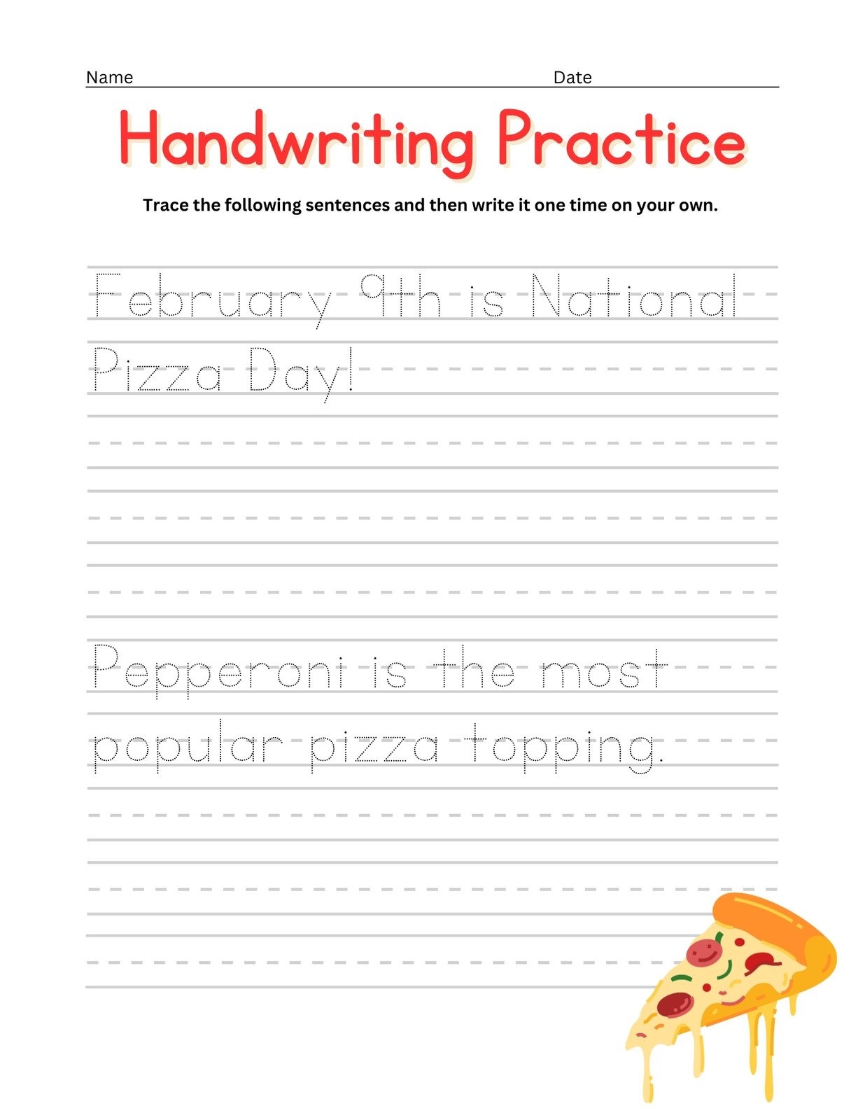 Free Custom Printable Handwriting Worksheet Templates Canva Free Custom Printable Handwriting Worksheet Templates Canva