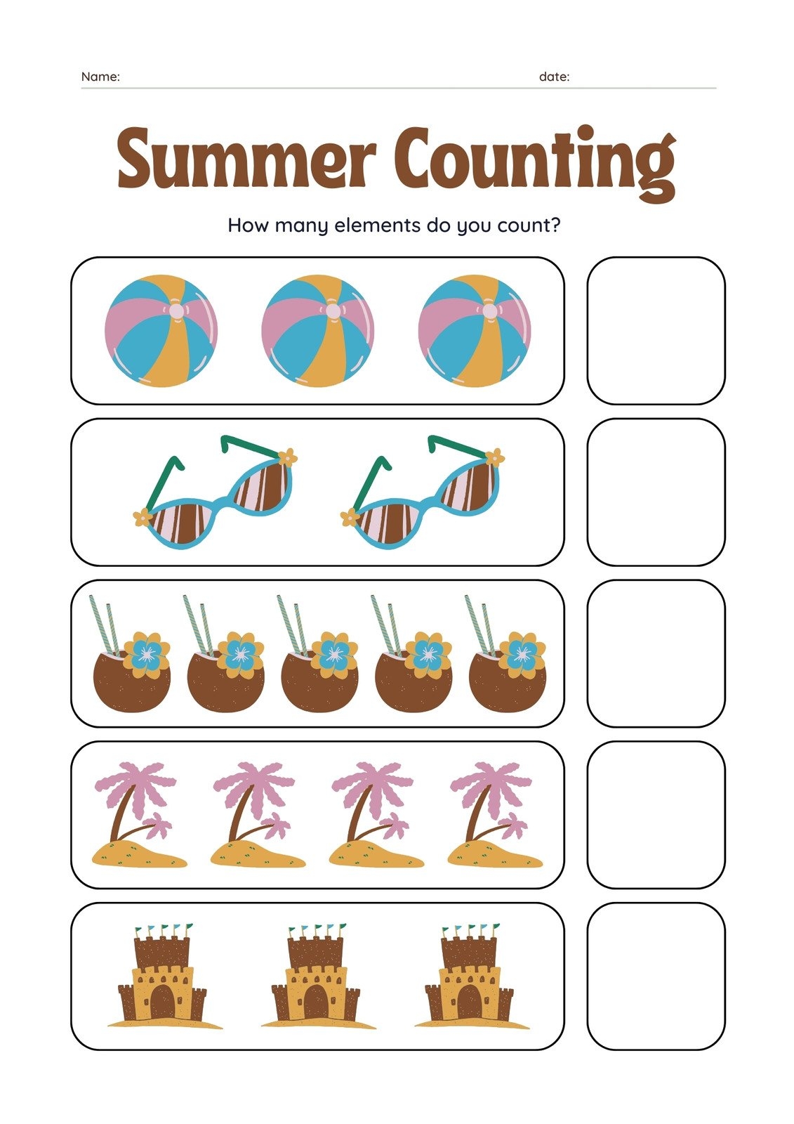 Free Printable Preschool Worksheets Math