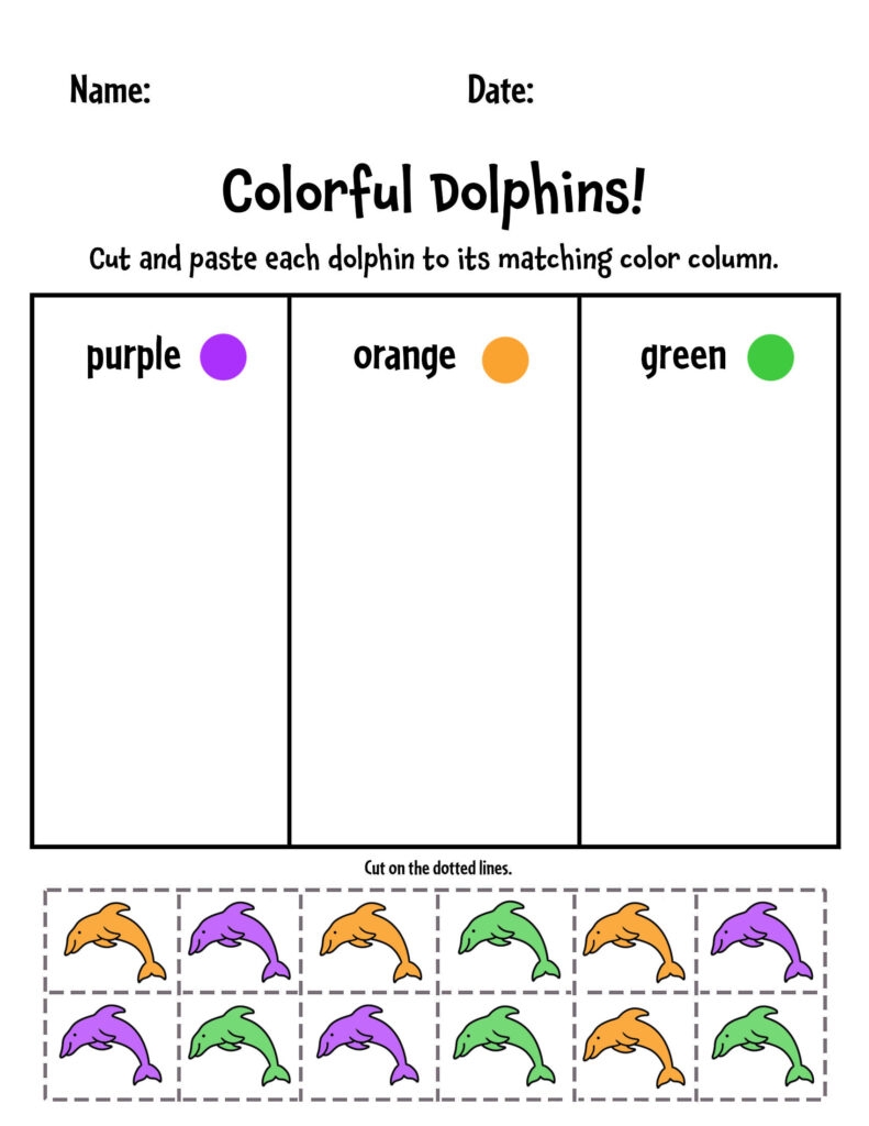 Free Cut Paste Activities For Preschool Variety Pack The Hollydog Blog