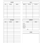 Free Download Printable Monthly Budget Planner PDF Templates