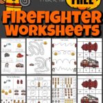 FREE Free Printable Firefighter Worksheets For Kids