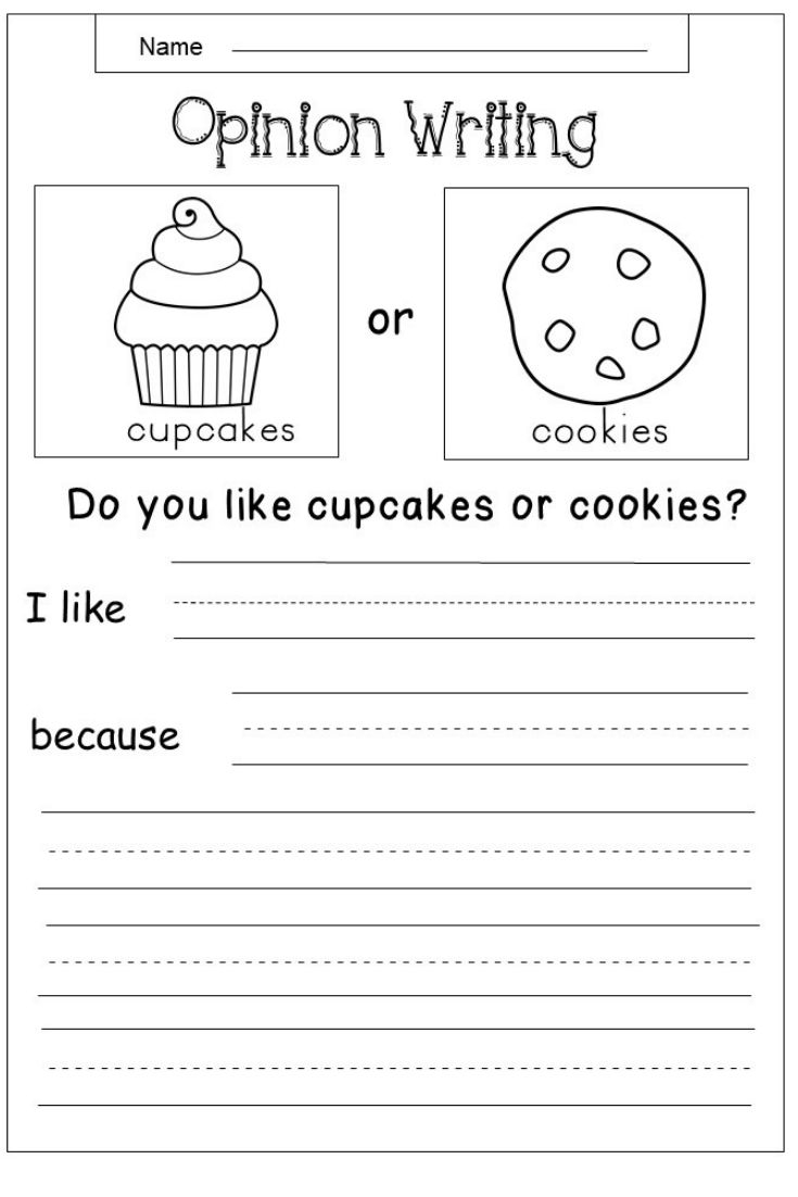 free printable writing worksheets