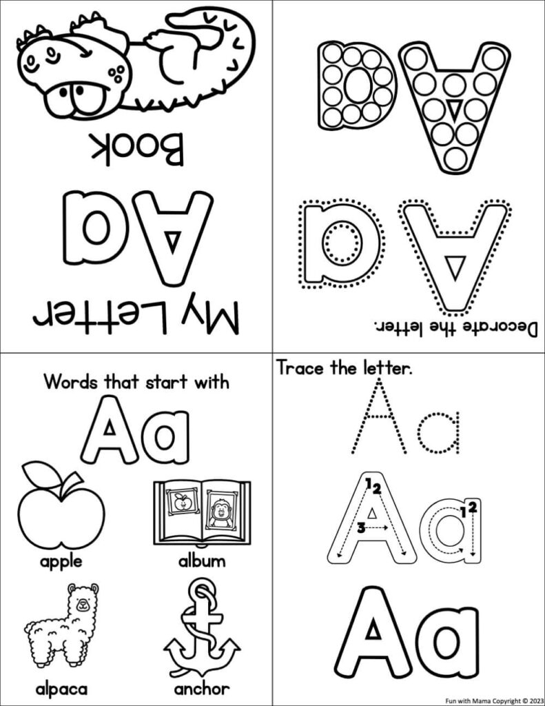 Free Printable Preschool Letter Worksheets