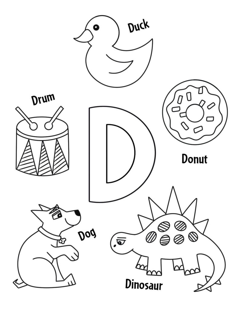 FREE Letter D Worksheets For Preschool The Hollydog Blog FREE Letter D Worksheets For Preschool The Hollydog Blog
