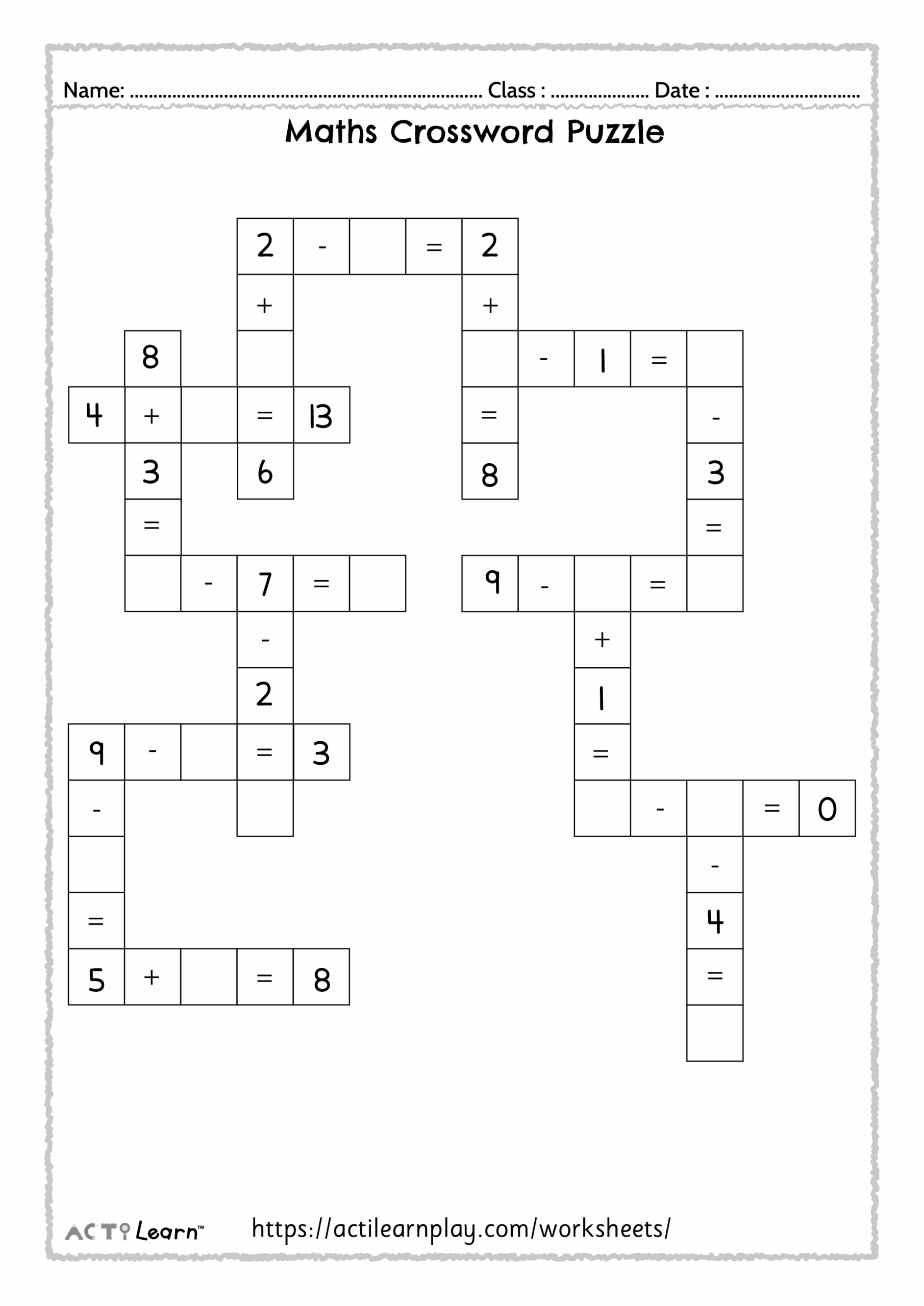 4th grade crossword puzzles 4th grade crossword puzzles