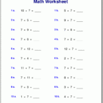 Free Math Worksheets