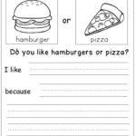 Free Opinion Writing Worksheet Kindermomma