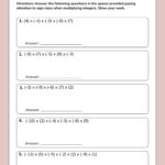 Free Printable 8th Grade Math Worksheet Templates Canva