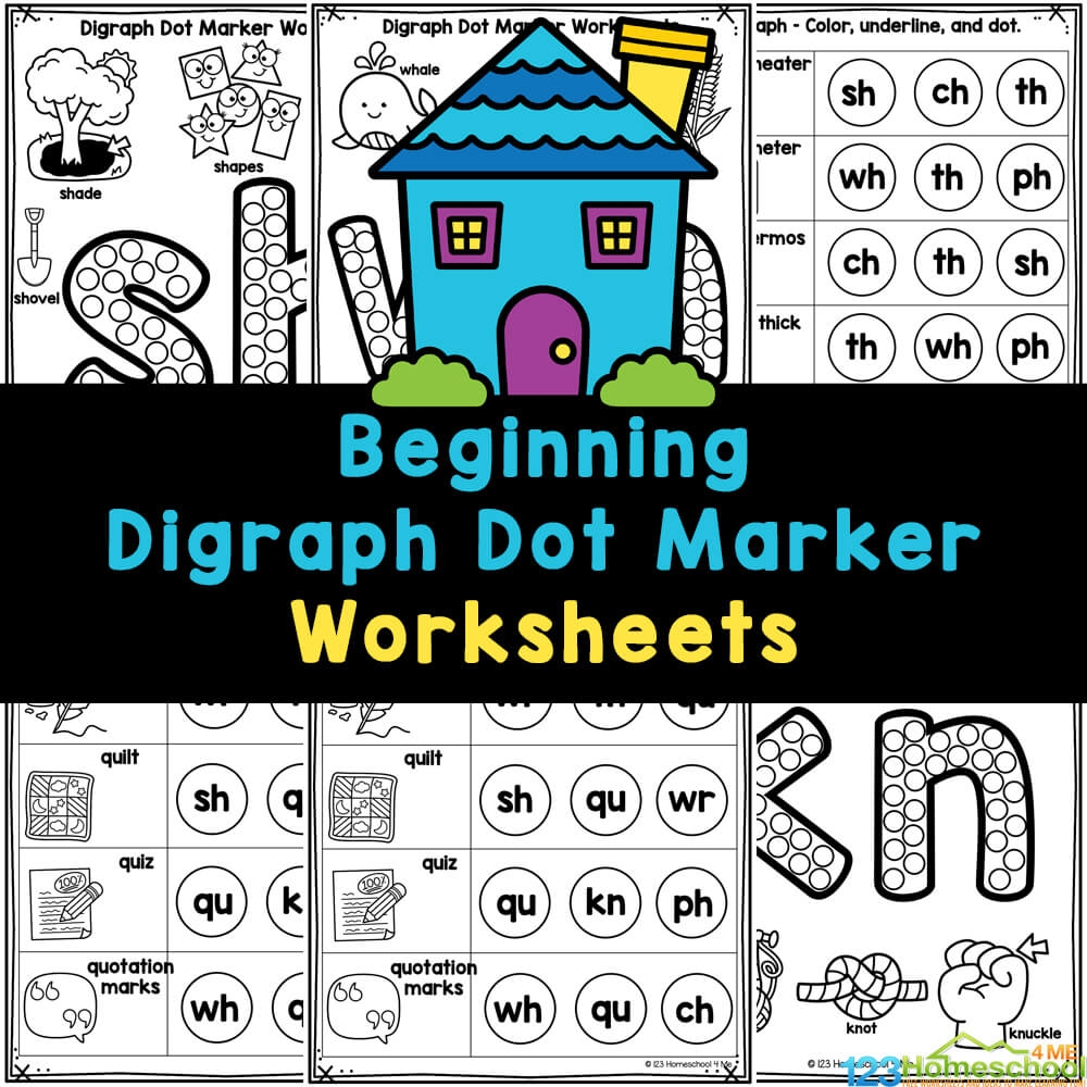Free Printable Beginning Consonant Digraphs Worksheets Free Printable Beginning Consonant Digraphs Worksheets