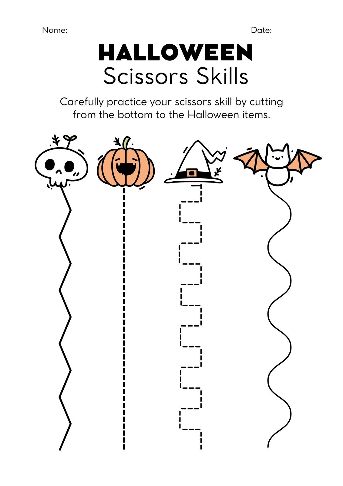 free printable halloween worksheets