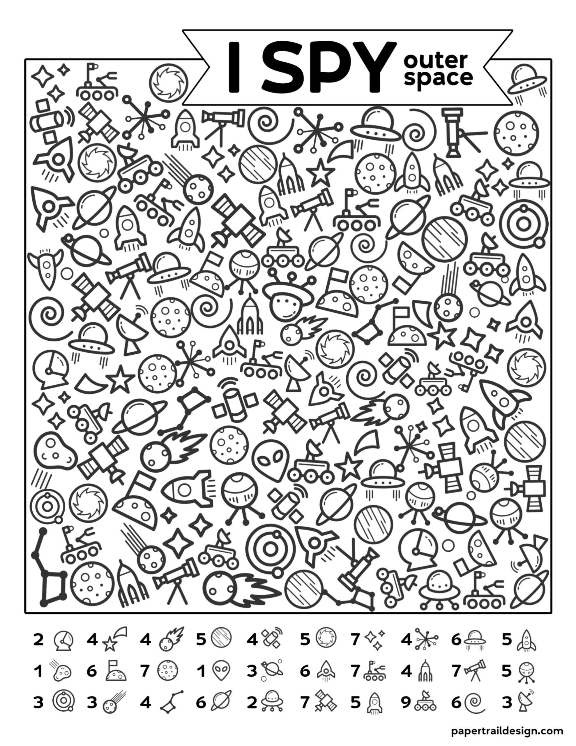 free printable i spy worksheets