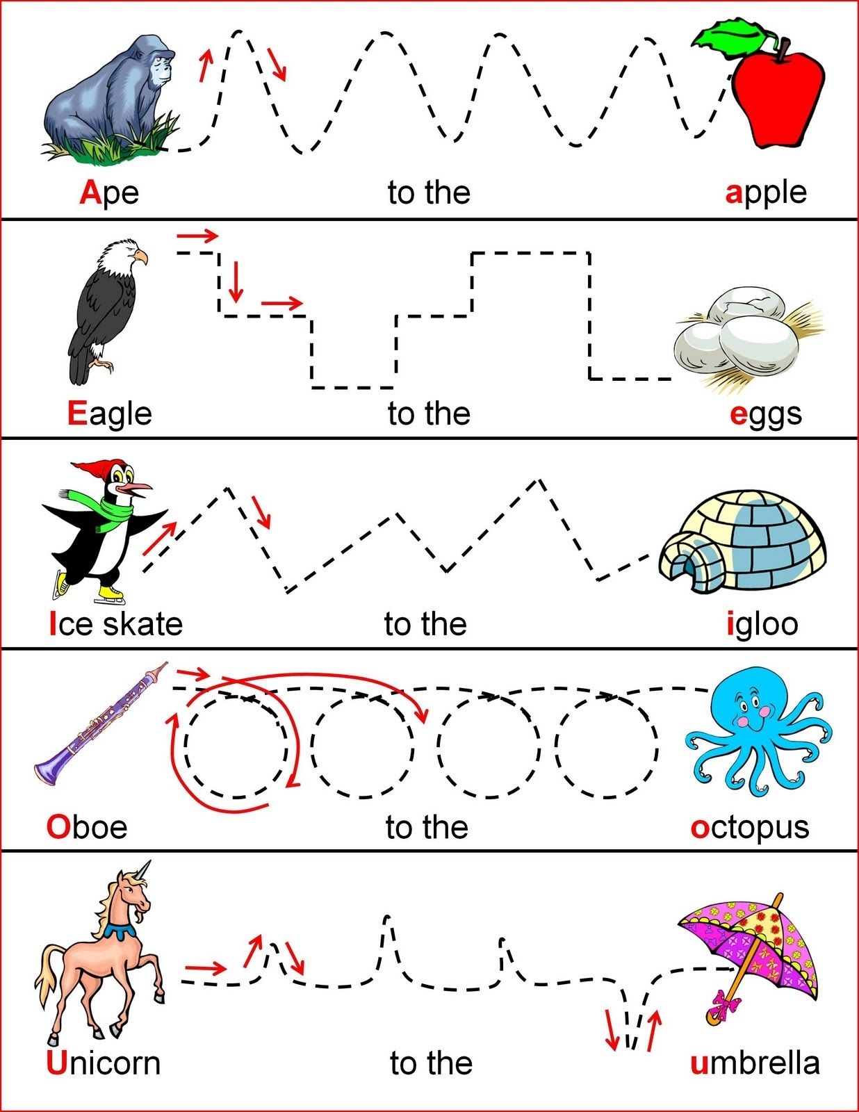 Free Printable Learning Worksheets For 2 Year Olds