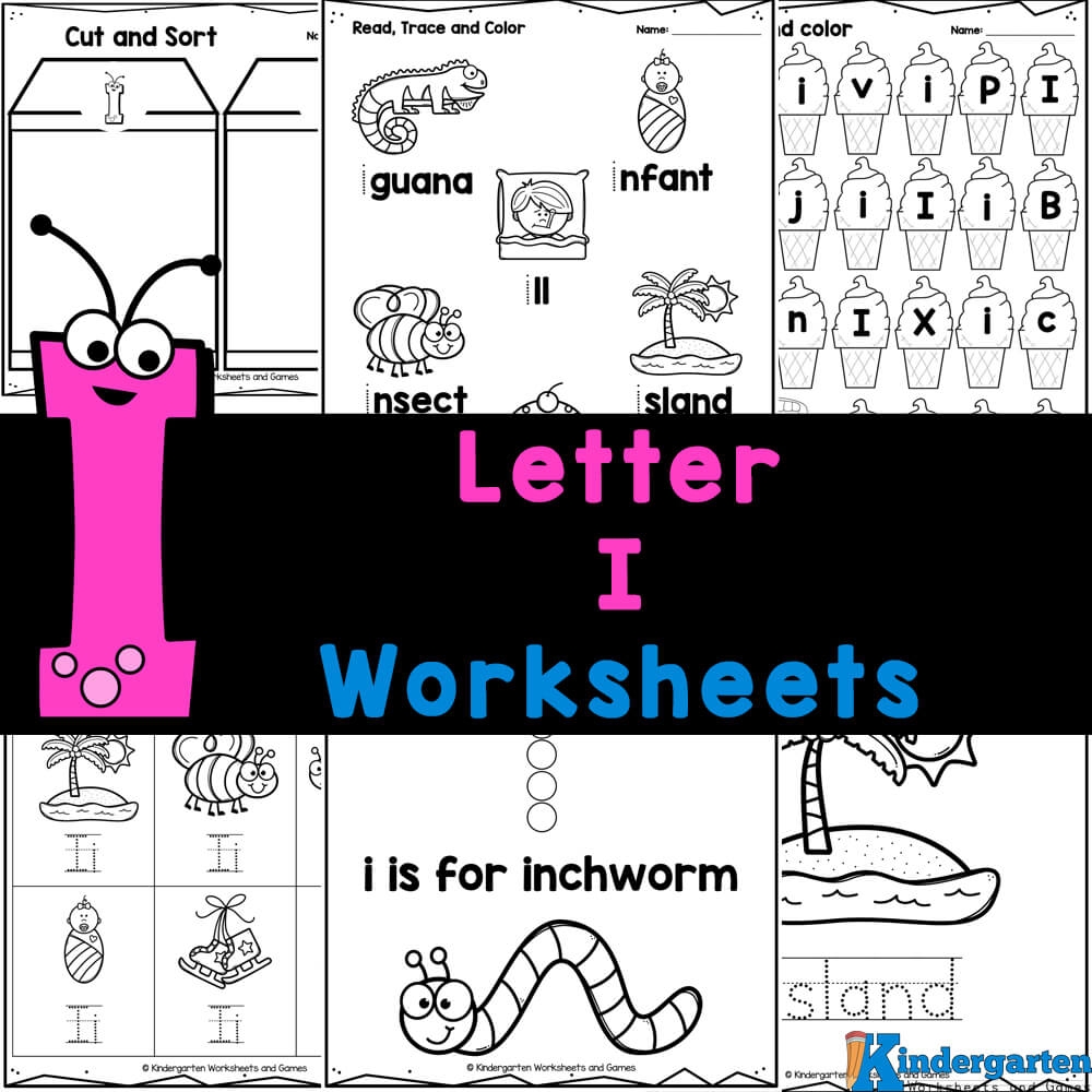 FREE Printable Letter I Worksheets For Kindergarten