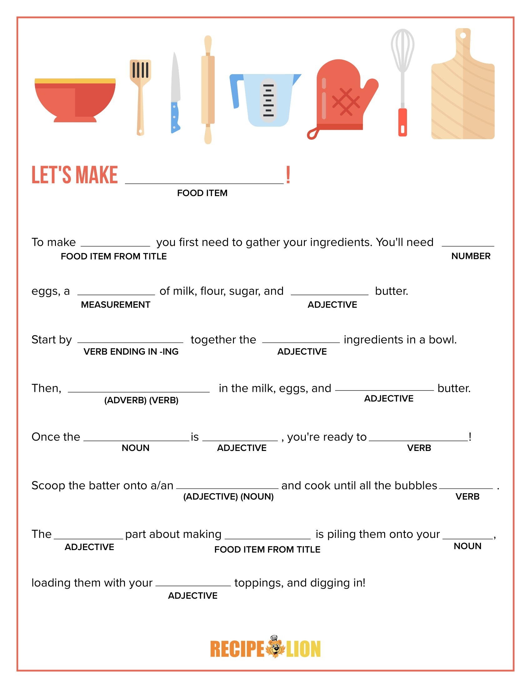 Free Printable Mad Libs For Kids The Ultimate Collection Worksheets Library Free Printable Mad Libs For Kids The Ultimate Collection Worksheets Library