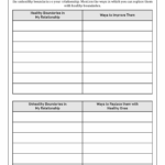 Free Printable Setting Boundaries Worksheet Printable Party Favors