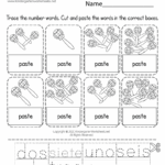 Free Printable Spanish Numbers Worksheet