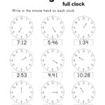 Free Printable Telling Time Worksheets Paper Trail Design