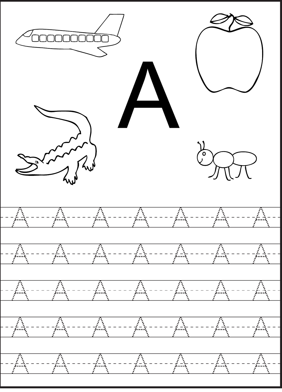 Free Printable Trace The Letters Worksheet Teacha Worksheets Library